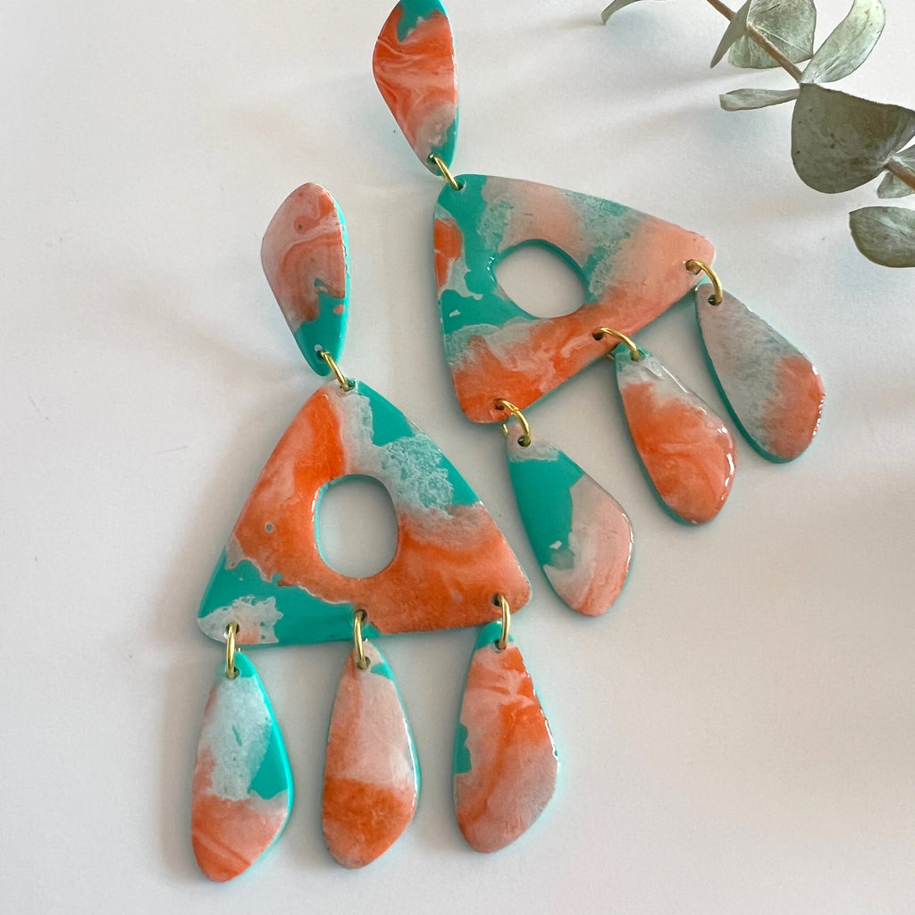 Experimentals: Paint Spill Triangle Drops