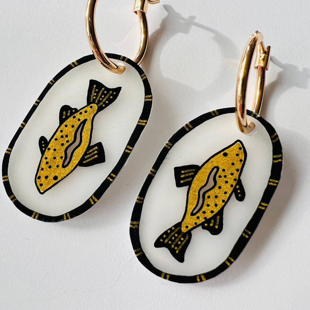 Feesh Hoop Charms (Made to Order)