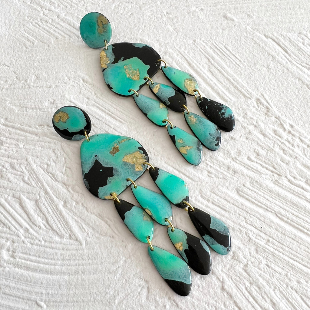 Experimentals: Gold + Turquoise Kraken Drops