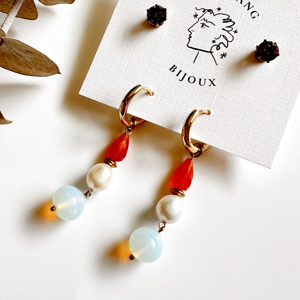 Vintage Drop + Swarovski Stud Pack