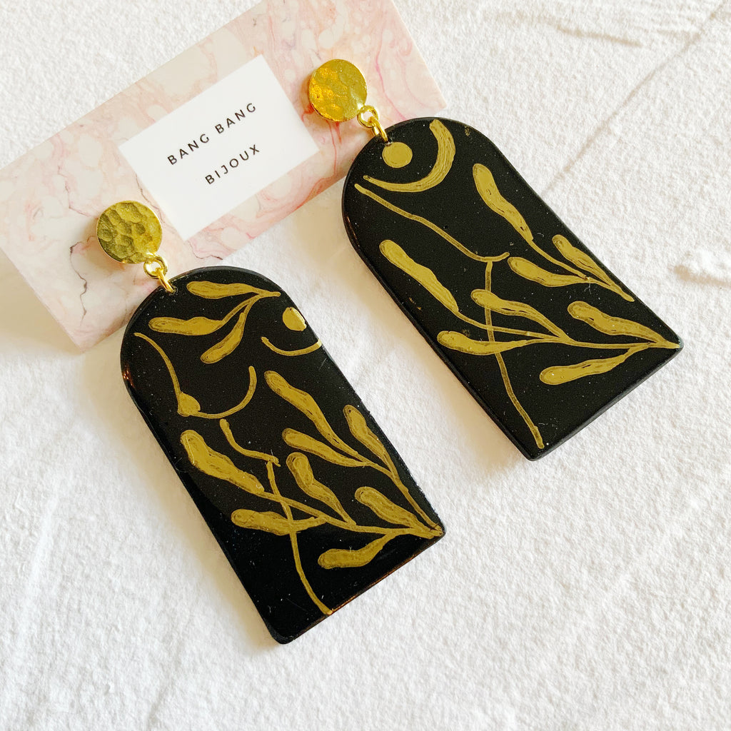 Fine Line Earrings