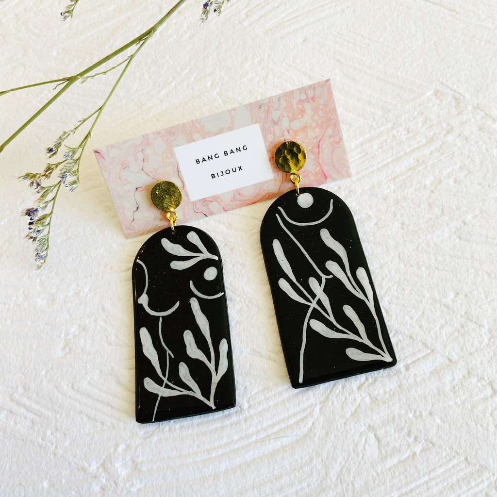 Fine Line Earrings