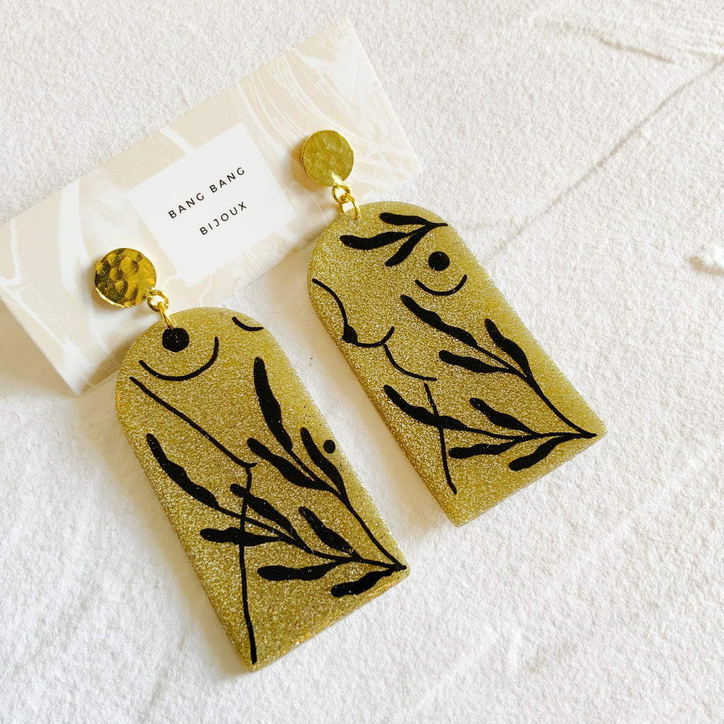 Fine Line Earrings
