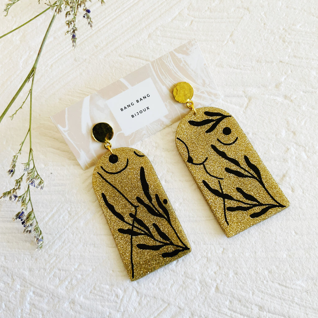 Fine Line Earrings