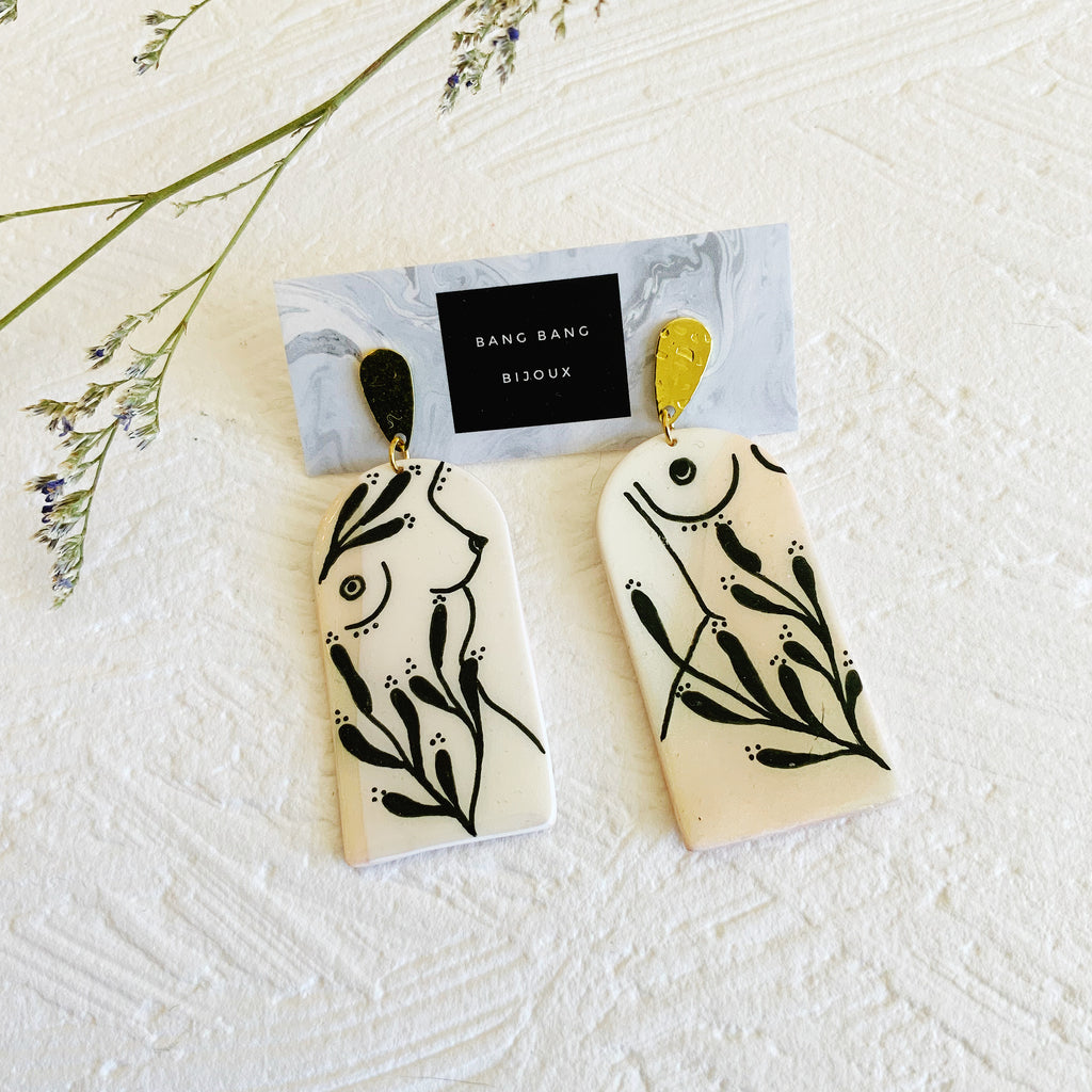 Fine Line Earrings
