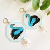 Swan Earrings