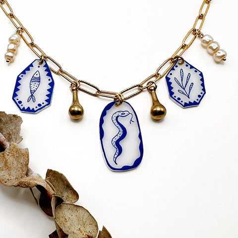 Mega-Babe Charm Necklace: Ready to Ship!