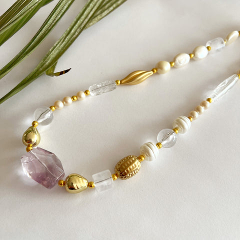 Rio Vintage Stack Necklace (18 Inches)