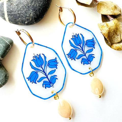Delft Blue Flowers