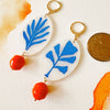 Matisse Inspired Earrings