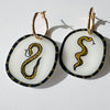 Sneaky Snakey Hoop Charms