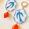 Folk Bird Earrings
