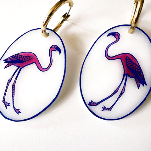 Painted Flamingos:  Ready to Ship + One-of-a-Few