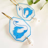 Swan Earrings