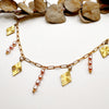 Delicate Pearl Charm Necklace