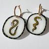 Sneaky Snakey Hoop Charms