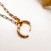 Vintage Coin + Sea Glass Charm Pop Necklace