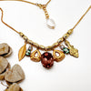 Vintage Cluster Necklace