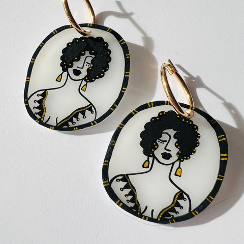 Mega-Babe Hoop Charms
