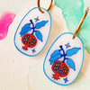 Pomegranate Earrings
