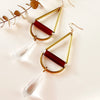 More is More: Clear + Dark Amber Lucite