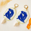 Matisse Inspired Earrings