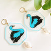 Swan Earrings