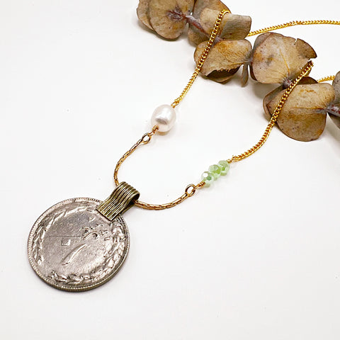Vintage Coin Necklace