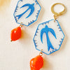Folk Bird Earrings