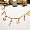 Delicate Pearl Charm Necklace