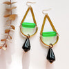 More is More: Green + Black Lucite