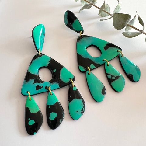 Experimentals: Dark Turquoise Triangle Drops