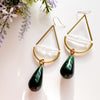 More is More: Dark Green + Clear Lucite