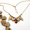 Vintage Cluster Necklace