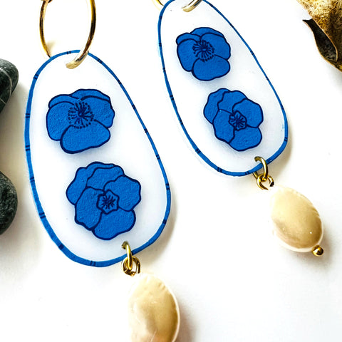 Flora Drops: Blue