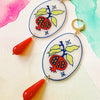 Pomegranate Earrings