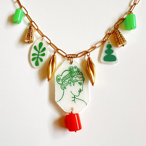 Maximalist Charm Necklace