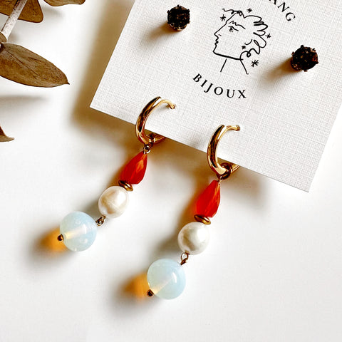 Vintage Drop + Swarovski Stud Pack