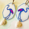 Flamingo Earrings