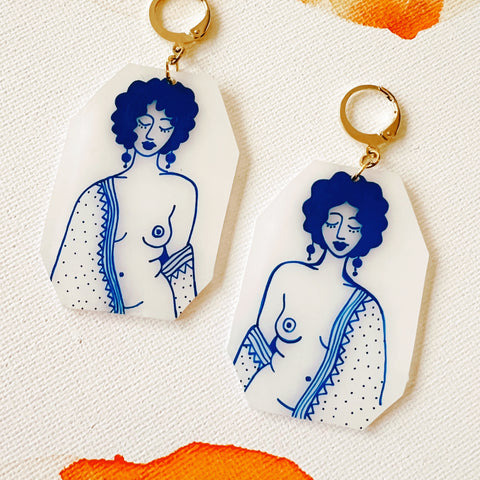 Painted Lady Earrings