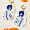 Painted Lady Earrings