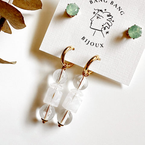 Vintage Drop + Swarovski Stud Pack