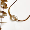 Chloe Collar: Crystal Quartz (19 inches plus adjuster chain)