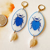 Beetle Earrings