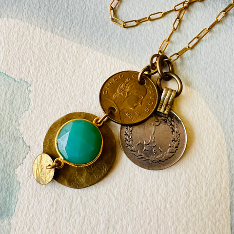Vintage Charm Necklace