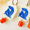 Matisse Inspired Earrings