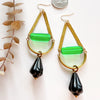 More is More: Green + Black Lucite