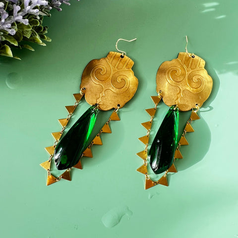 More is More: Emerald Green Lucite