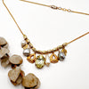 Vintage Cluster Necklace