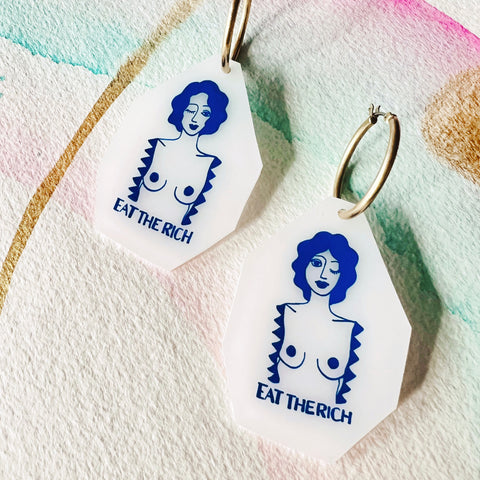 Eat The Rich Earrings